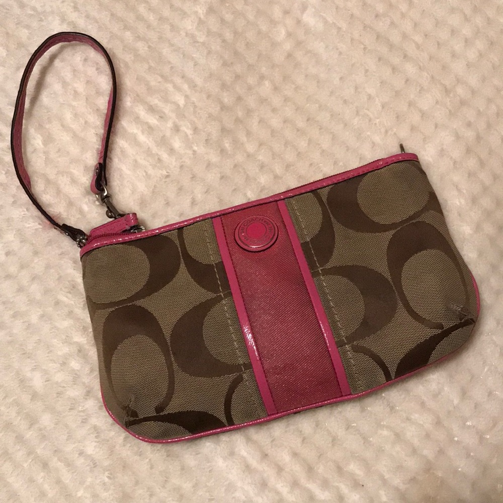Coach wristlet